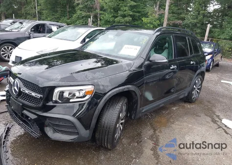 2021 Mercedes-Benz Glb 250 4Matic из США, поврежденный, VIN W1N4M4HB0MW103143